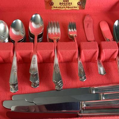 1881 Silver Plated Rogers By Oneida Silverware 