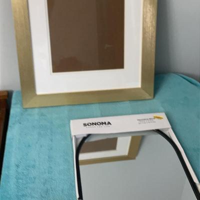 New Home Decor, Mirror & Matted Picture Frame