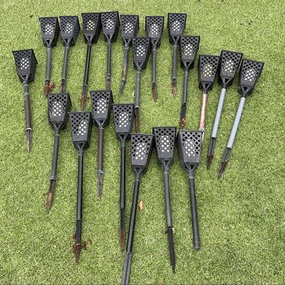 Set of 20 Solar Pathway Lights – Outdoor LED Garden or Landscape Lighting
