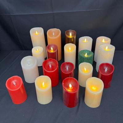 Luminara Real Flame Effect Flameless Candles | 19 Luminara Candles! 