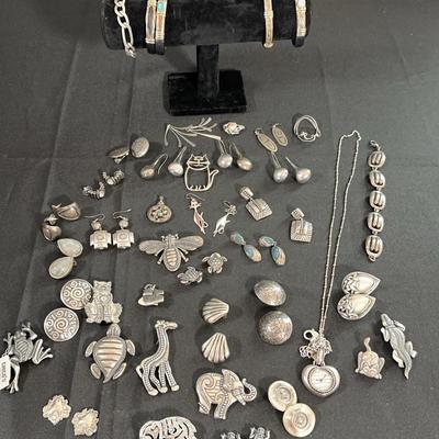 Silver Tone Chico’s Animal Brooch Collection & More!