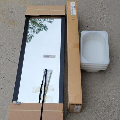Jewlery Wall Mirror & An Ikea Wall Mount Shelf