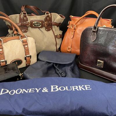 Dooney & Bourke, Michael Kors, Fossil & Talbots| 6-Piece Collection