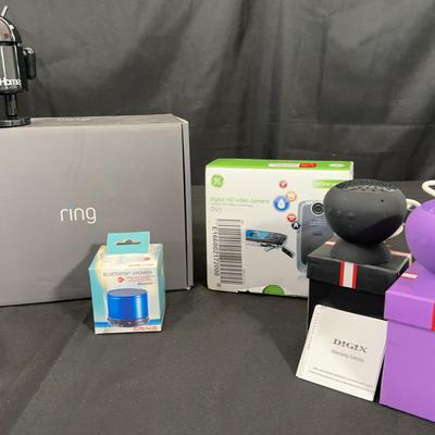 Electronics Bundle | Ring, GE Video Camera, iPhone & Bluetooth Speakers 
