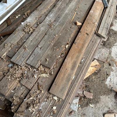 Some cedar available by all OLD wood