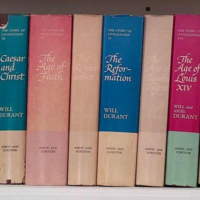 "The Story of Civilization” 11-Volume Set by Will & Ariel Durant
