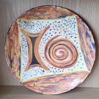 Decorative Hand Made Art Plate
