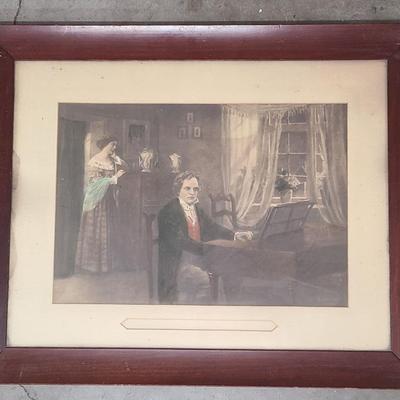 Beloved Beethoven Print - Framed 