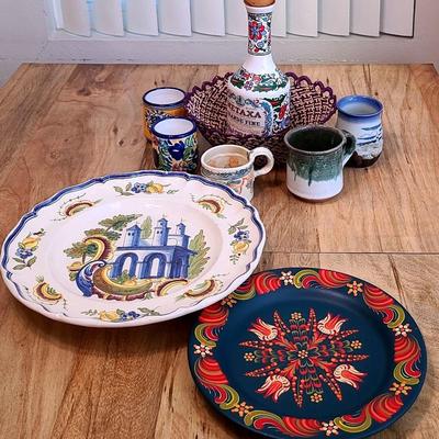 Intriguing International Assortment Of Items For Dining, Drinking, And Decorating 