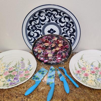 Frills And Florals - Designs By Dansk, Don Swanson, Richard Habeeb & More - Plates/Utensils 