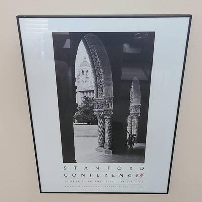 Stanford Conference Poster Print 1986