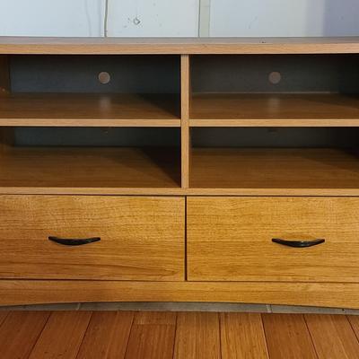 Small Media Cabinet With Storage Drawers 