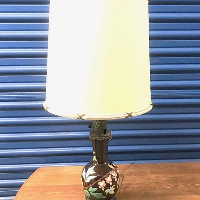 Vintage porcelain lamp with or w/out shade