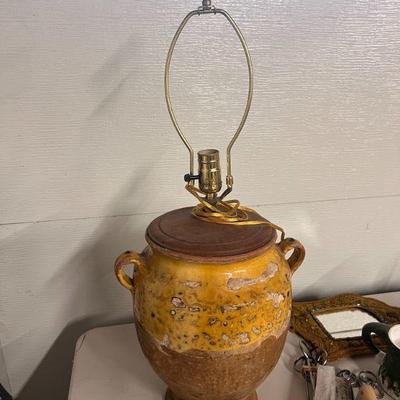 Antique oil jar from Provence