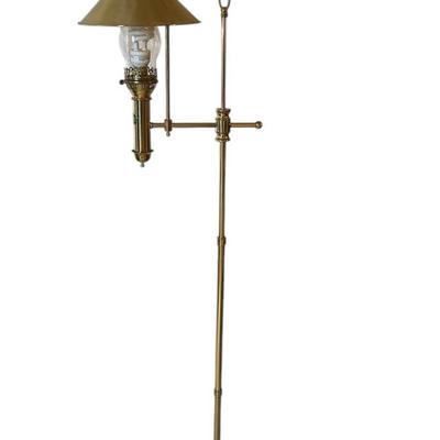 Vintage Brass Paris Orient Express Istanbul Floor Lamp