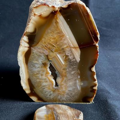 Polished Geode and Polished Rock * 5” 