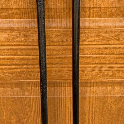 Vintage 1920s ‘India’ Bone & Wood Lionhead Walking stick & Duckhead Cane 