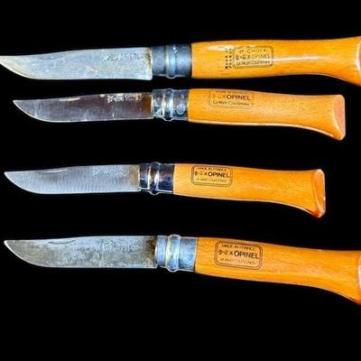 Vintage Folding Opinel Knives * Made In France 