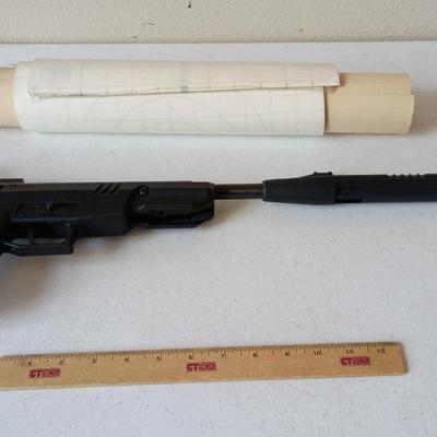 Benjamin Trail NP Model BPP 77 Nitro Air Pistol 19" + Targets