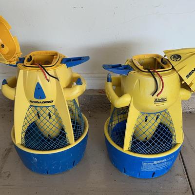 Sea-doo Seascooter Dolphin Sd5542 Water Scooters, as is