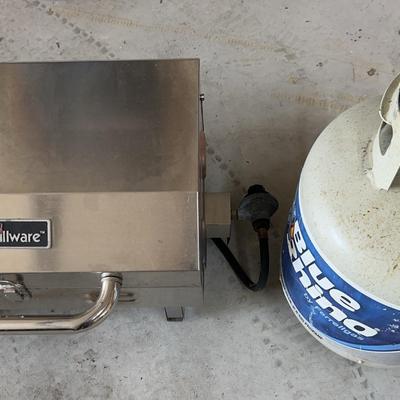 BBQ Grill ware + Propane Tank 