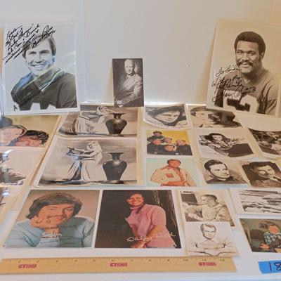 1960s, 1970s, TV, Movies, Sports+ Fan Photos- Some Signed