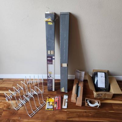 12pc Housewares - Vinyl Blinds, Ikea Fixtures, Soap Dispenser, Touch Up Markers