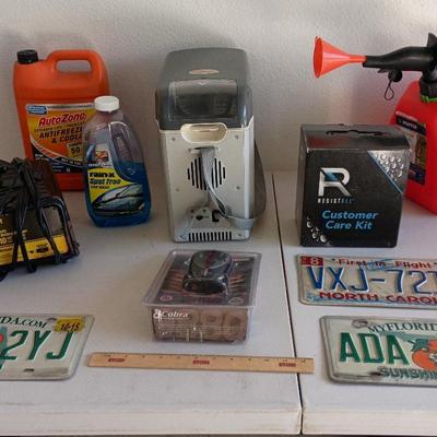 Automotive - Cooler, Battery Charger, Plates, Radar Detector+++