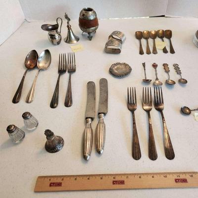 Vintage Metals - 925 Sterling, 900 Silver, Alpaca, Silver Plate
