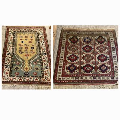 2 Vintage Turkish Rugs