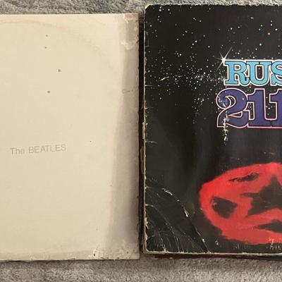 Records #3 (Beatles, Rush)