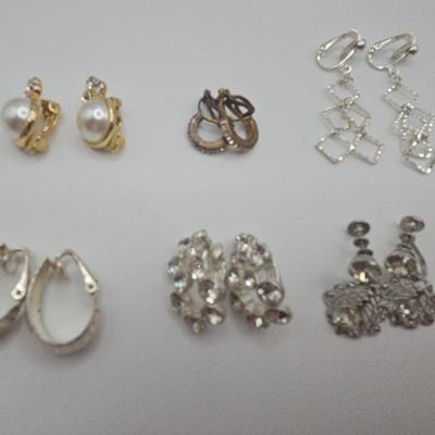 Clip On Earring Lot Vintage To Modern