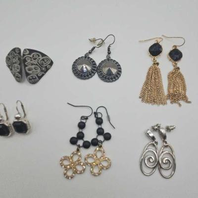 Classy Work To Weekend Costume Earring Lot