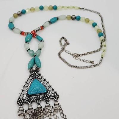 Afghani Kuchi Style Necklace Costume Jewelry 