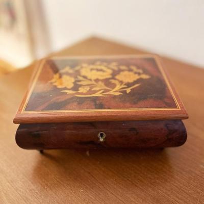 Italian Inlay Music Box 