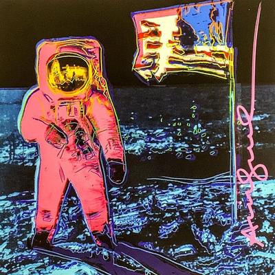 ANDY WARHOL MOON WALK