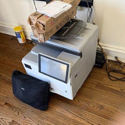 LARGE PRINTER WITH SUPPLIES