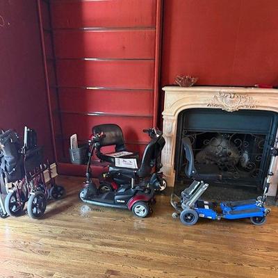 WHEEL CHAIR AND SCOOTERS