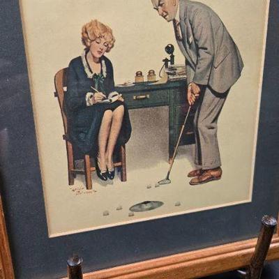 golf art