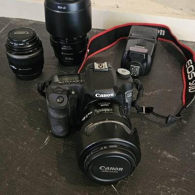 Fully Equipped Canon EOS 50D DSLR camera
