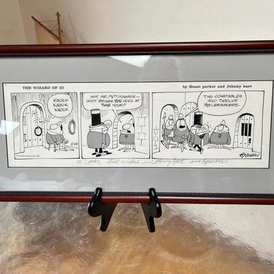Wizard If ID Original Drawing By Brant Parker & Johnny Hart - Signed!