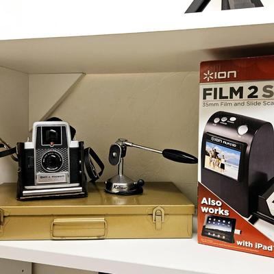 Vintage Bell & Howell Camera And Scanner 