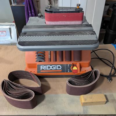 RIDGID Oscillating Edge/Belt Spindle Sander 