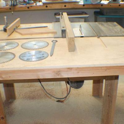 Craftsman table saw with Dayton Capacitor Start Motor