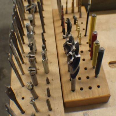 Assorted Drill Bits, Countersinks & Accessories – Woodworking Set