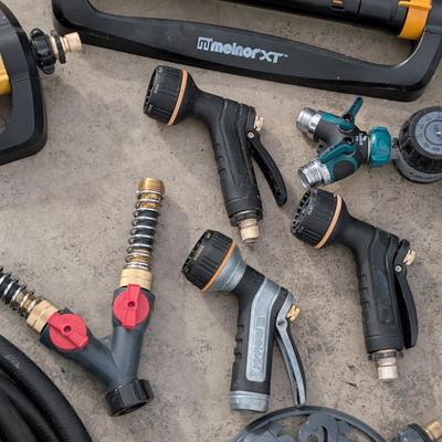 Large Lot of Garden Hoses & Sprinkler Accessories