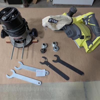 Porter-Cable Router & Ryobi Cordless Hand Planer Bundle