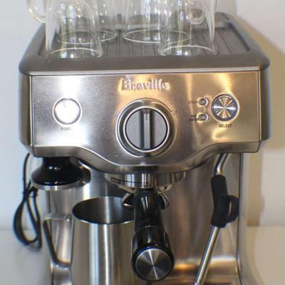 Breville Stainless Steel Espresso Machine with Accessories