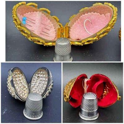 (3) Thimble Holding Eggs
