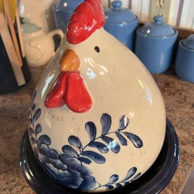 Scandinavian Rooster Country Kitchen Decor
